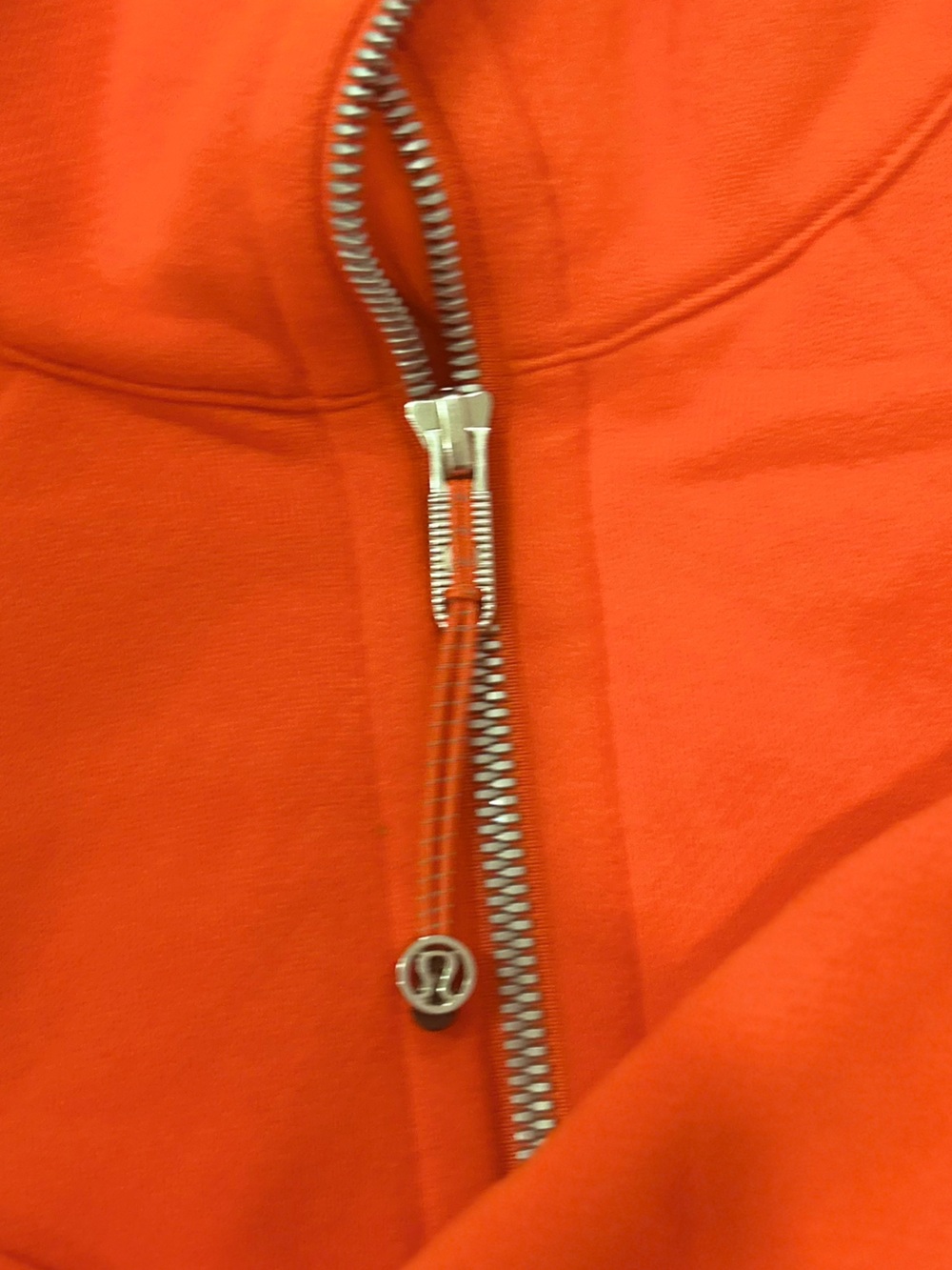 lululemon athletica Orange Zip-Up Hoodie - Picture 3 of 3